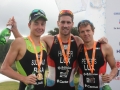 Schweppes Troutbeck ATU Triathlon African Cup Elite Men Winners